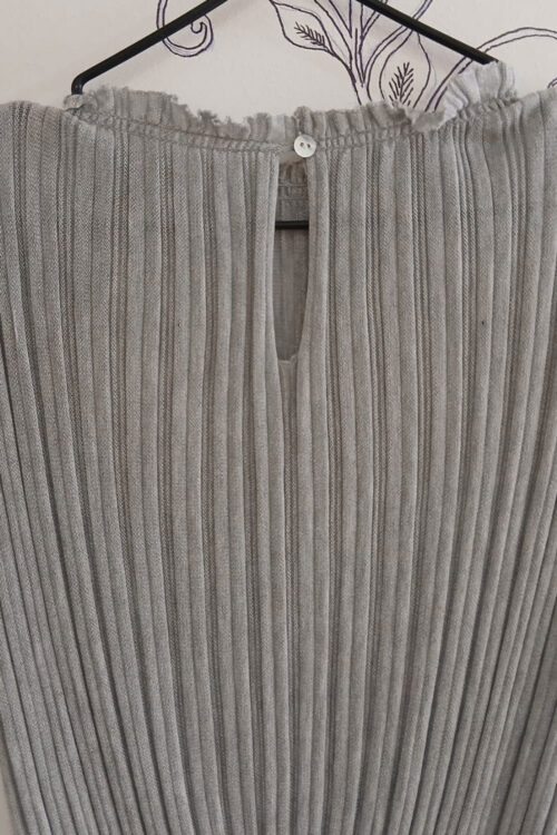 Polera Hilo de Canales con Cintura Peplum - Imagen 3