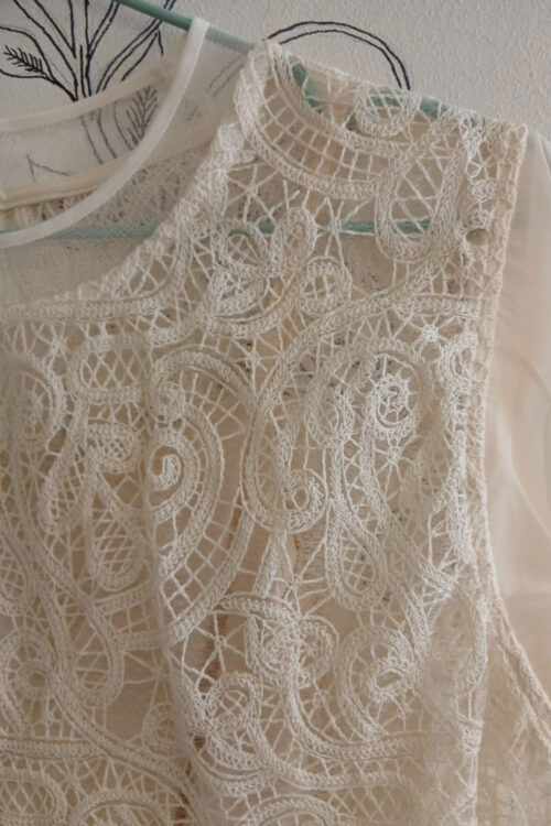 Polera Encaje con Peto Incluido - Imagen 3
