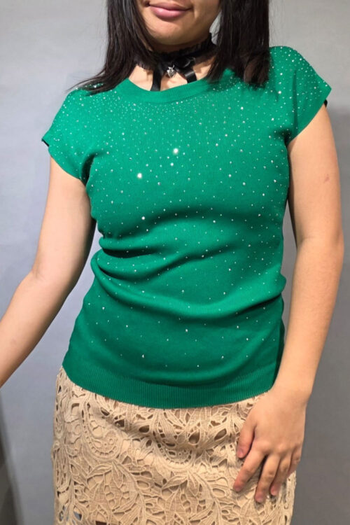 Alternative view of Polera Hilo con Brillo