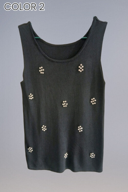 Alternative view of Polera Hilo con Strass