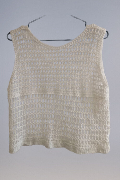 Polera Macramé con Lentejuelas - Imagen 4
