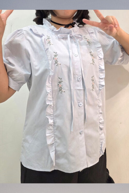 Alternative view of Blusa Poplin Bordado