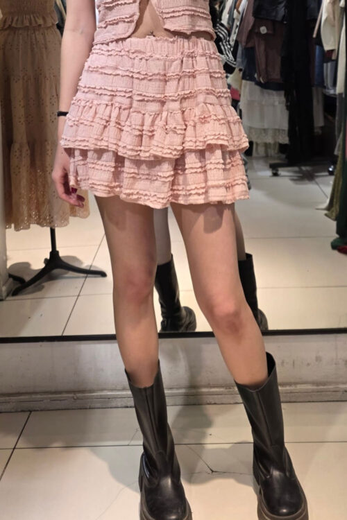 Alternative view of Minifalda con Voladitos