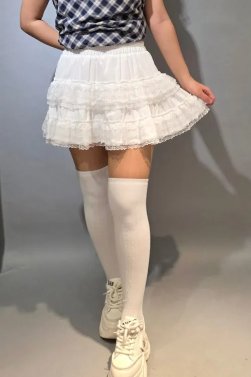 Alternative view of Minifalda con Volantes