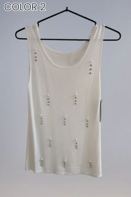 Alternative view of Polera Hilo con Strass