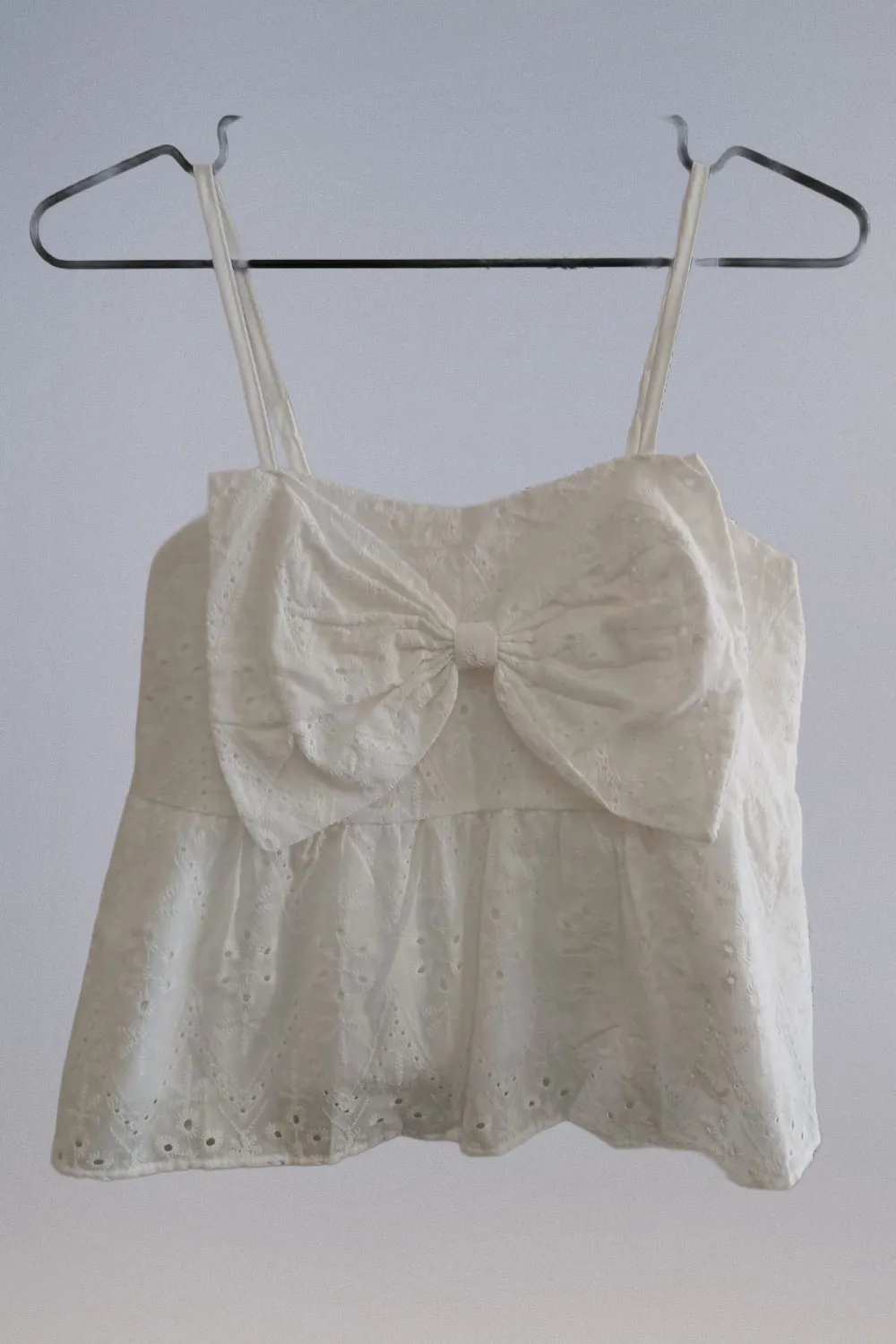 Top broderie con Moño - Imagen 3